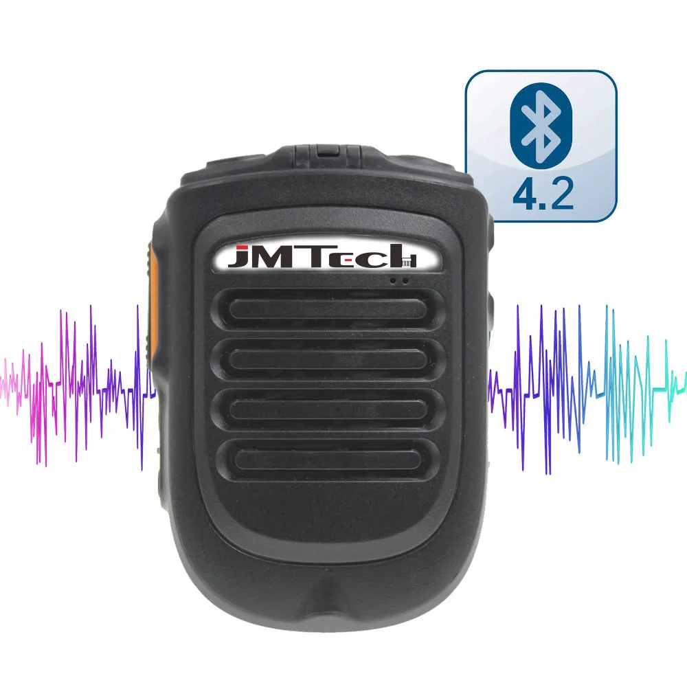 ワイヤレスPTTブルートゥースハンズフリースピーカーB01マイク