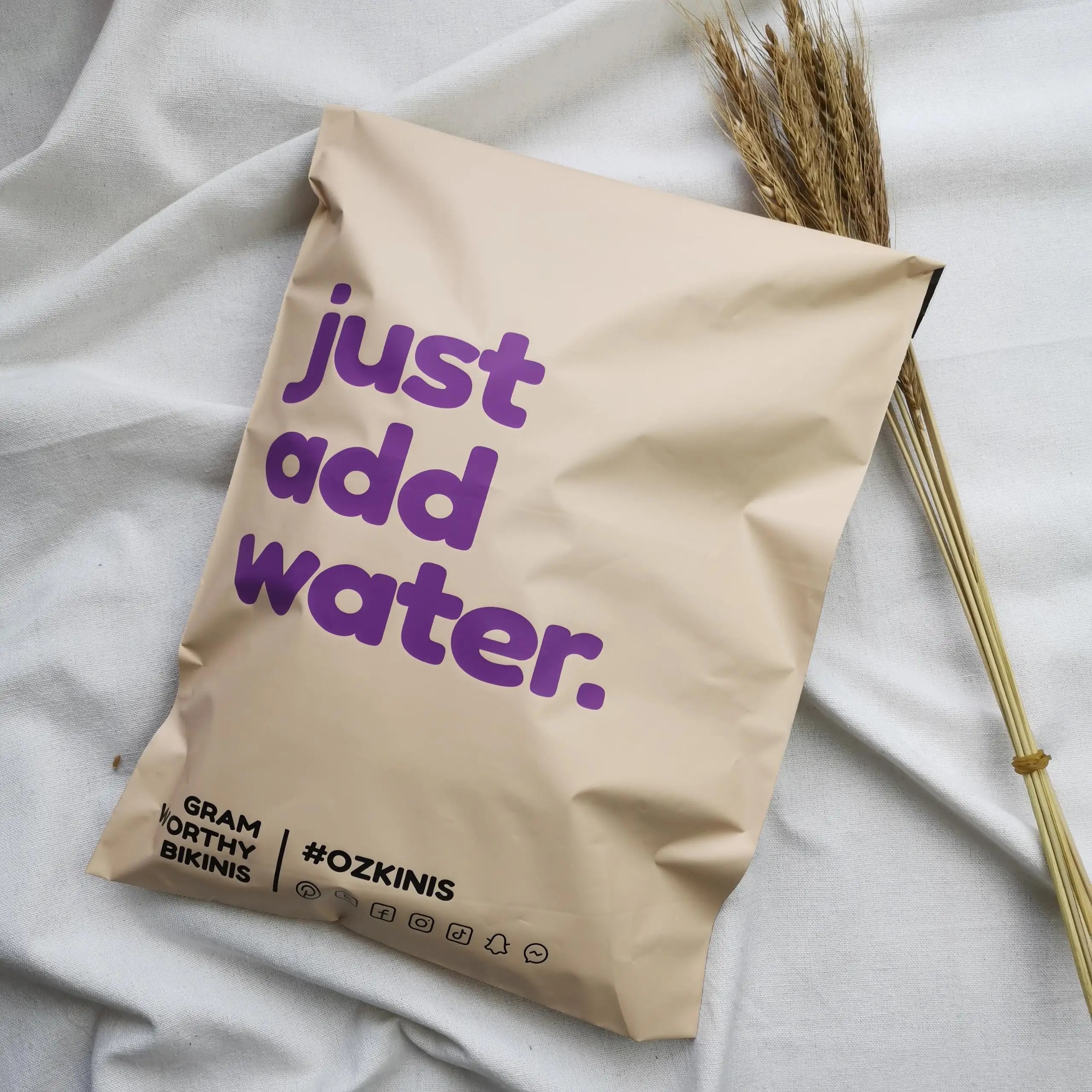 personalised poly mailers
