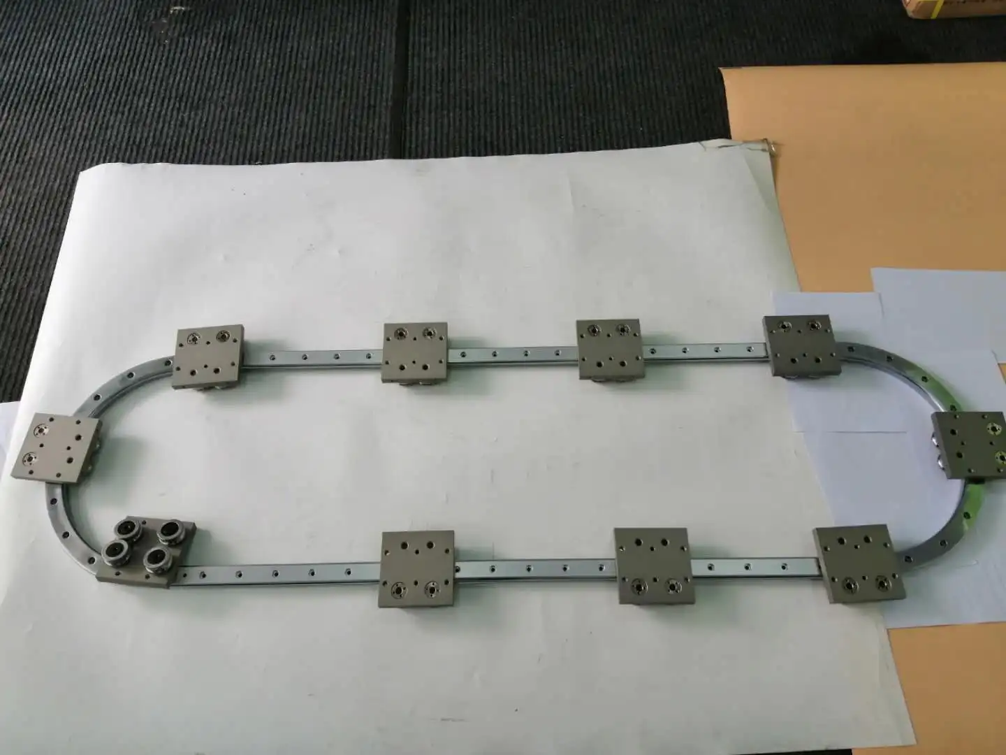 Curved Rail Linear System R200 Radius 200 Diameter 400 Curvilinear
