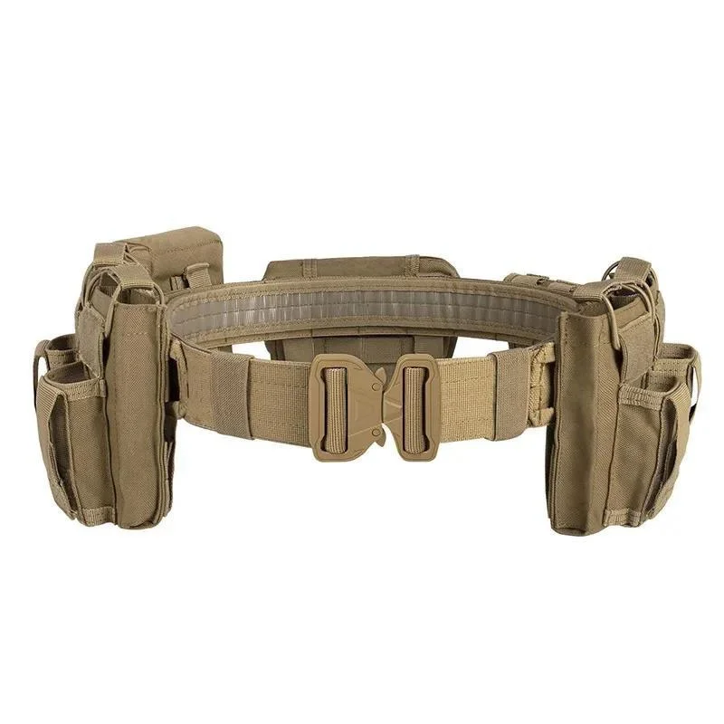 Outdoor Wear-resistant Nylon Detachable Adjustable Multi-Function Set Nylon Waist Seal for Men and Women Tactical Belt