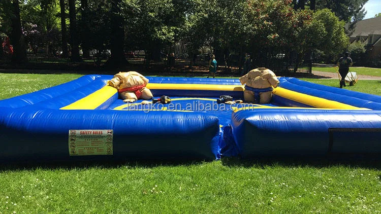 Inflatable Sumo Princess Juego Inflable Adult Interactive Carnival Game Inflatables Twin Sumo ...