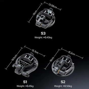 Godox S3 Speedlite S-Type Camera Flash Bracket Bowens Mount for Godox V1 AD200Pro AD400Pro AD200 V860II TT685 TT600 TT350 detail image
