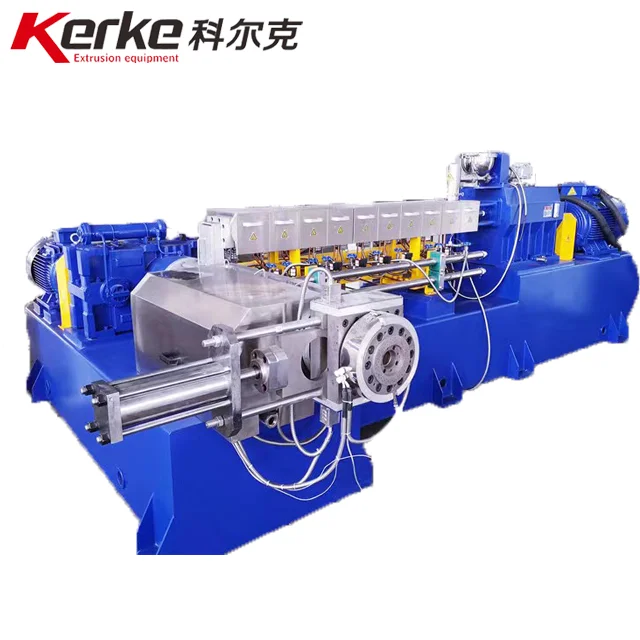 Two Stage Compounding Extruder to Process PE Carbon Black Masterbatch ...