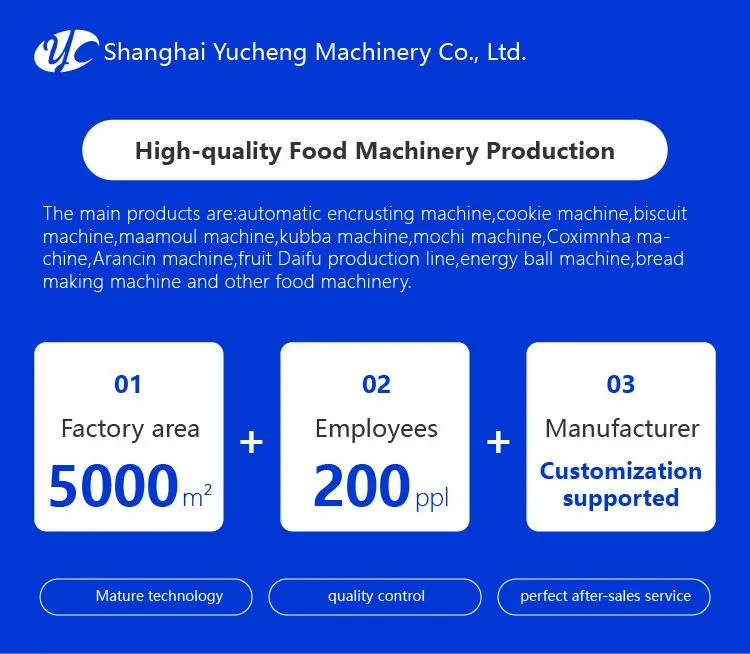 Automatic Kubba Mooncake Kibbeh Mochi Falafel making Machine Maamoul Production Line factory