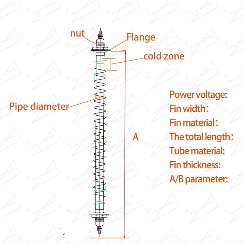 Finned Tubular Heater