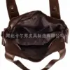Coffee color (single-layer zipper with middle divider)