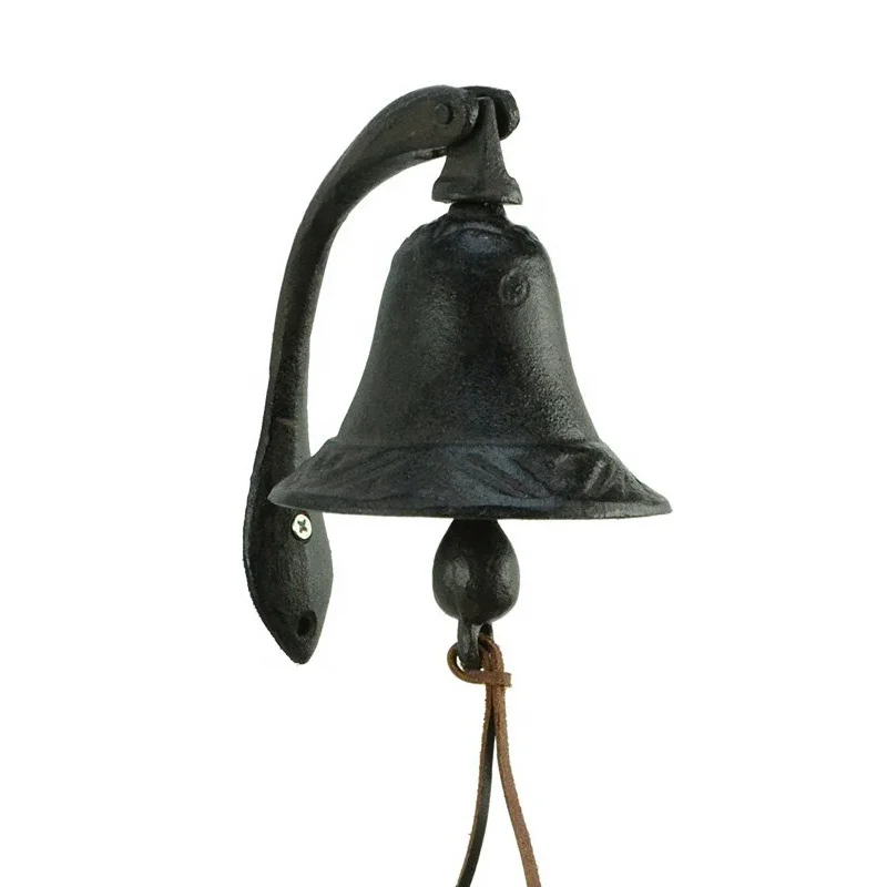 Cast Iron Dinner Bell With Bracket Outdoor Wall Mounted Bell Buy