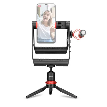 BOYA BY-VG380 Video Kit for Smartphone Microphone Set with BY-MM1 Mic for IOS Android Vlogging Podcasting Recording detail image