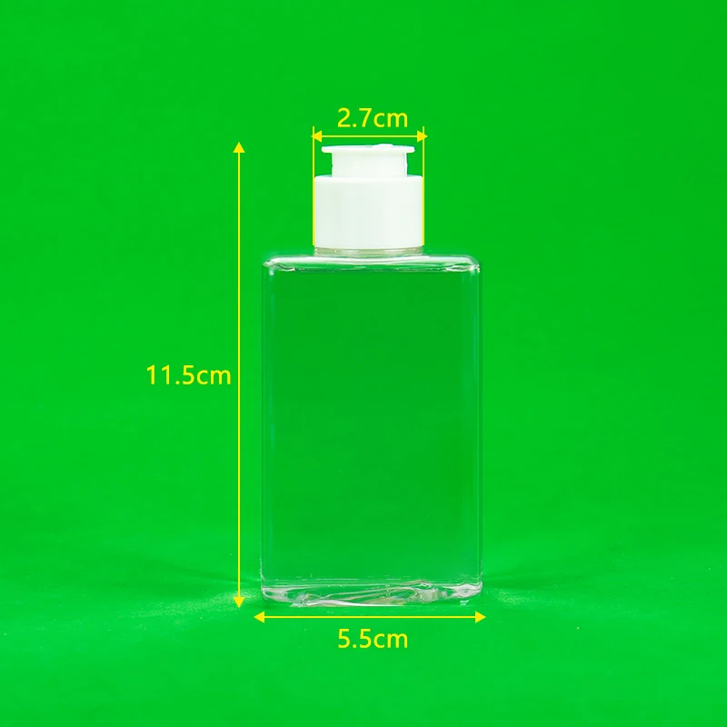 China Supplier 150ML PETG White Emulsion Essence Cosmetic Dispenser Bottle with Screen Printing Surface Handling