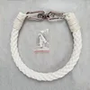 White cotton rope style