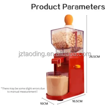 Buter Machine Mini 500ml Mini Nut Grinder Machine Butter Mantequilla De Mani Peanut Butter ...