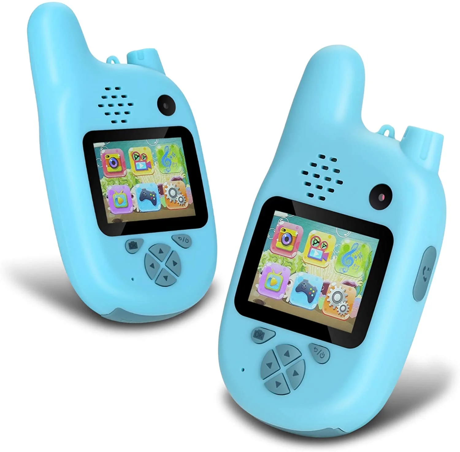 Kids Walkie Talkie Mini Waki Taki Children Two Way Radio With Camera ...