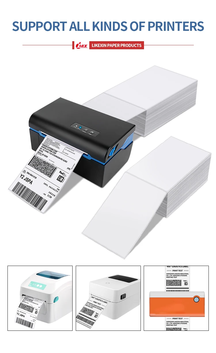 4''X 6'' Thermal Label Printer for Shipping & Custom Stickers