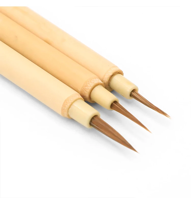 Artecho Chinese Calligraphy Brush,Calligraphy Sumi Brush 3 Size Langgui