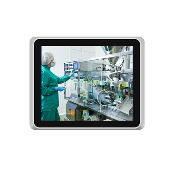 15 Inch All-in-One Touch Screen Industrial PC Waterproof IP65 Fanless J1900 i7 CPU Accessory Computer Panel PC Ready to Ship