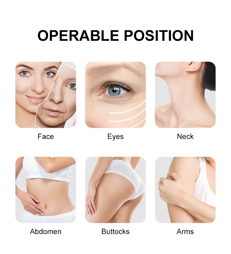 Máquina de belleza portátil Hi Fu 12D para rostro y cuerpo, ultrasonido focalizado de alta intensidad, máquina de ultrasonido 12D, máquina de lifting Smas