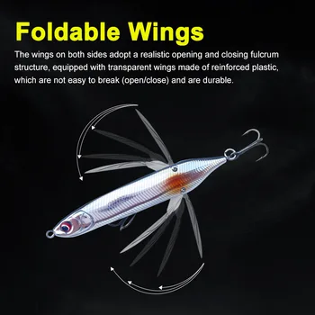 Fast Water Surface System Dragonfly Luya Stainless Steel Artificial Hard Bait Floating Tractor Fishing Lure Simulation Fishing – Hard Lure – view 5