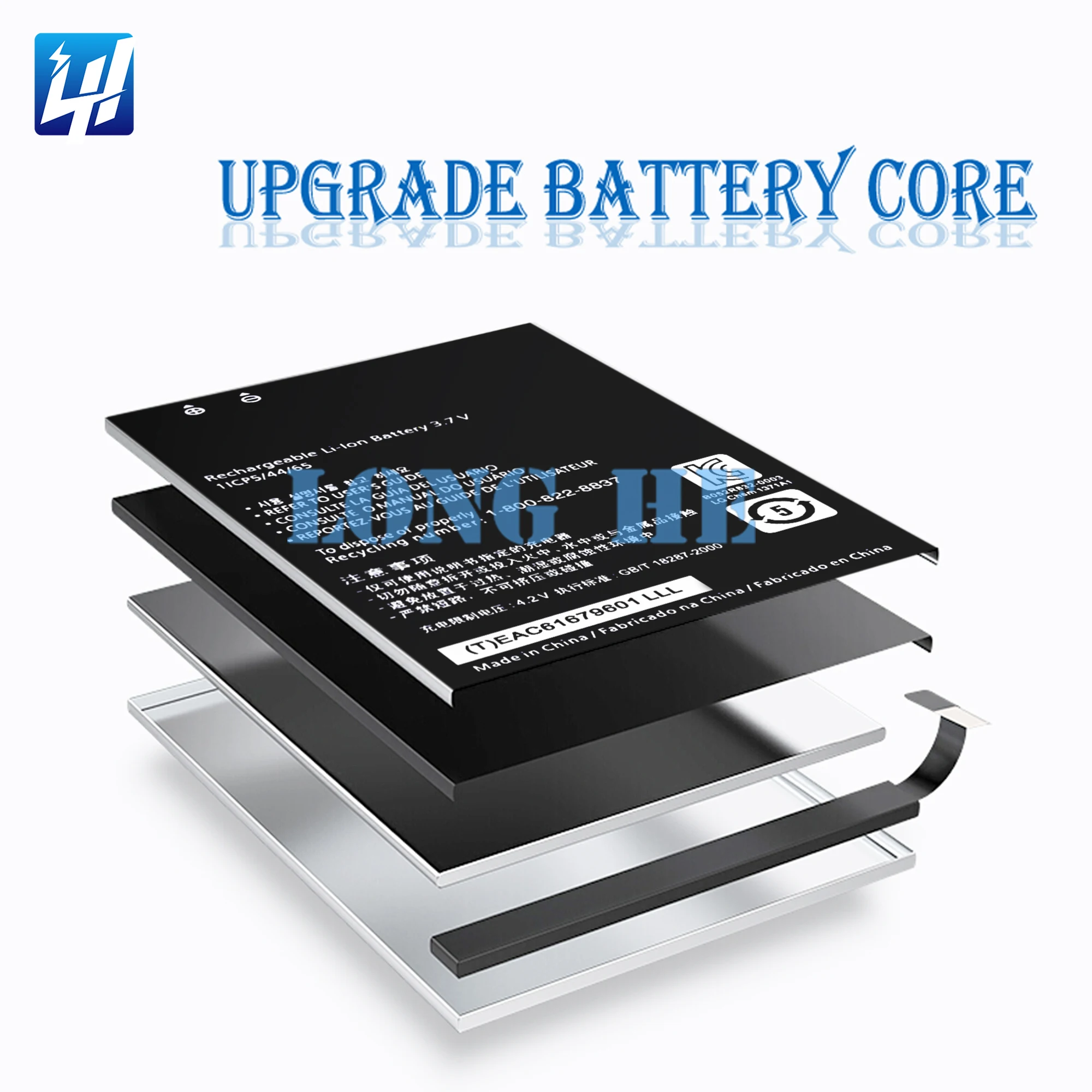 Batteria originale LG BL-44JN 1500mAh p LG Optimus Black P970 Optimus L3 II E400