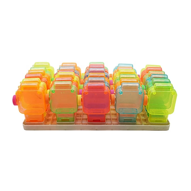 Пластиковые игрушки в форме часов с контейнером для конфет, бутылка для конфет