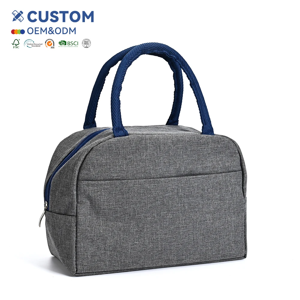 Custom Logo Outdoor Portable Large Lunch Boxes for Students and Office Cooler Box Collapsible Insulated Thermal Cooler Bags