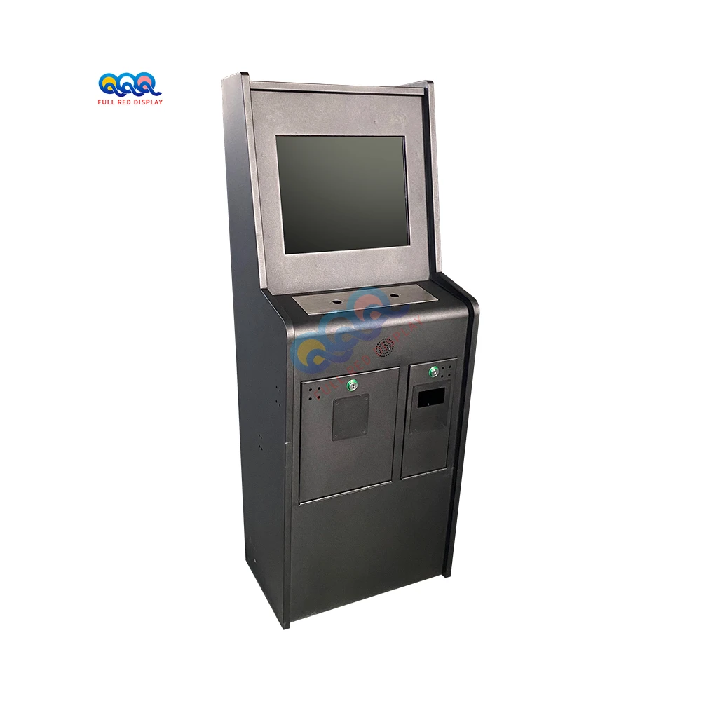 Newest Customized Empty Coin Operated Amusement Games Horizontal Dual Screen Skill Game Machine Arcade Cabinet