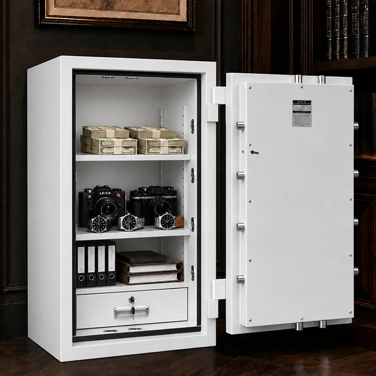 AJ-1200 CEQSAFE Customization Heavy Fireproof Safe White Color 260KG Stronger Money Safe Caja Fuerte