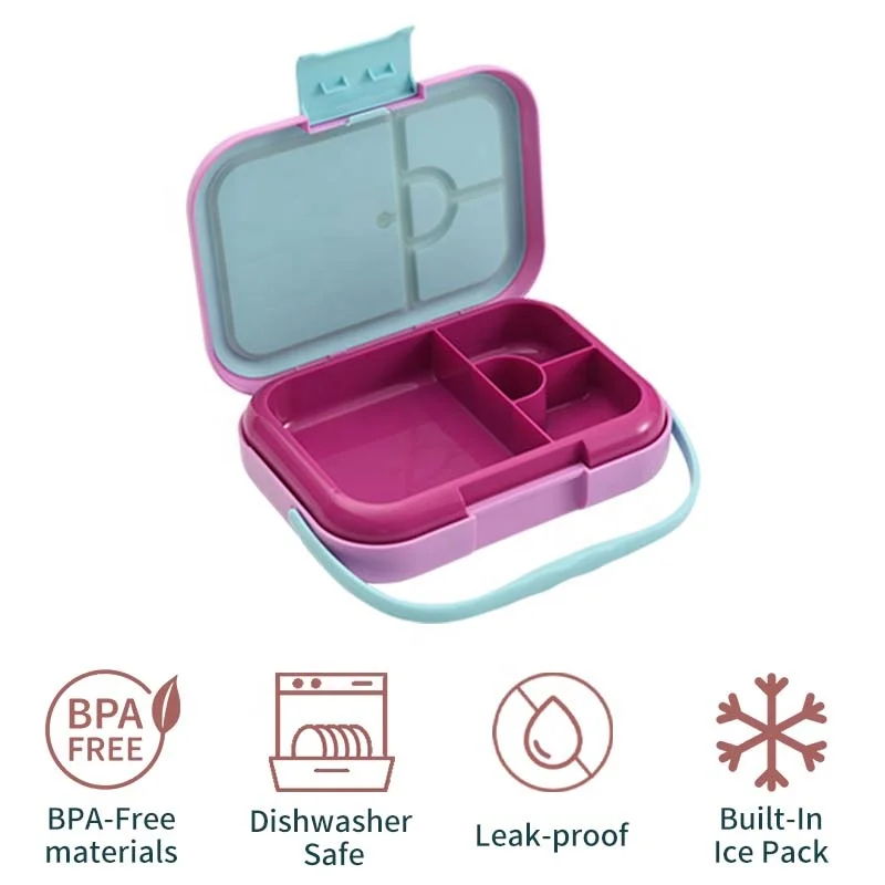 Aohea Leakproof to Go BPA Free Lunchbox Food Containers with Ice