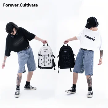 High Quality Brand Large Capacity Waterproof Lightweight Backpack Fashion for Outdoor Hiking College Students-Shoulders Bag