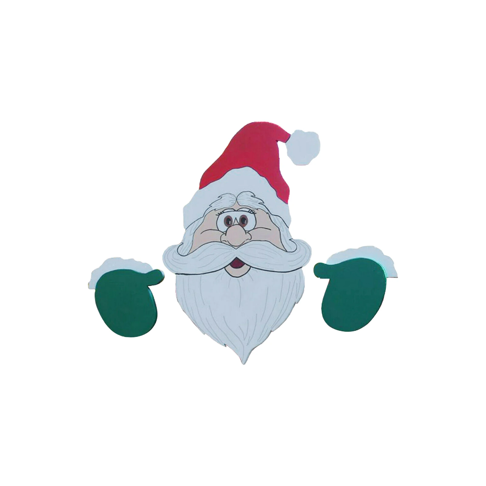 car christmas stickers