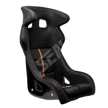 SEAHI black Universal Automobile Racing Use/Fiberglass Adjustable car racing seat