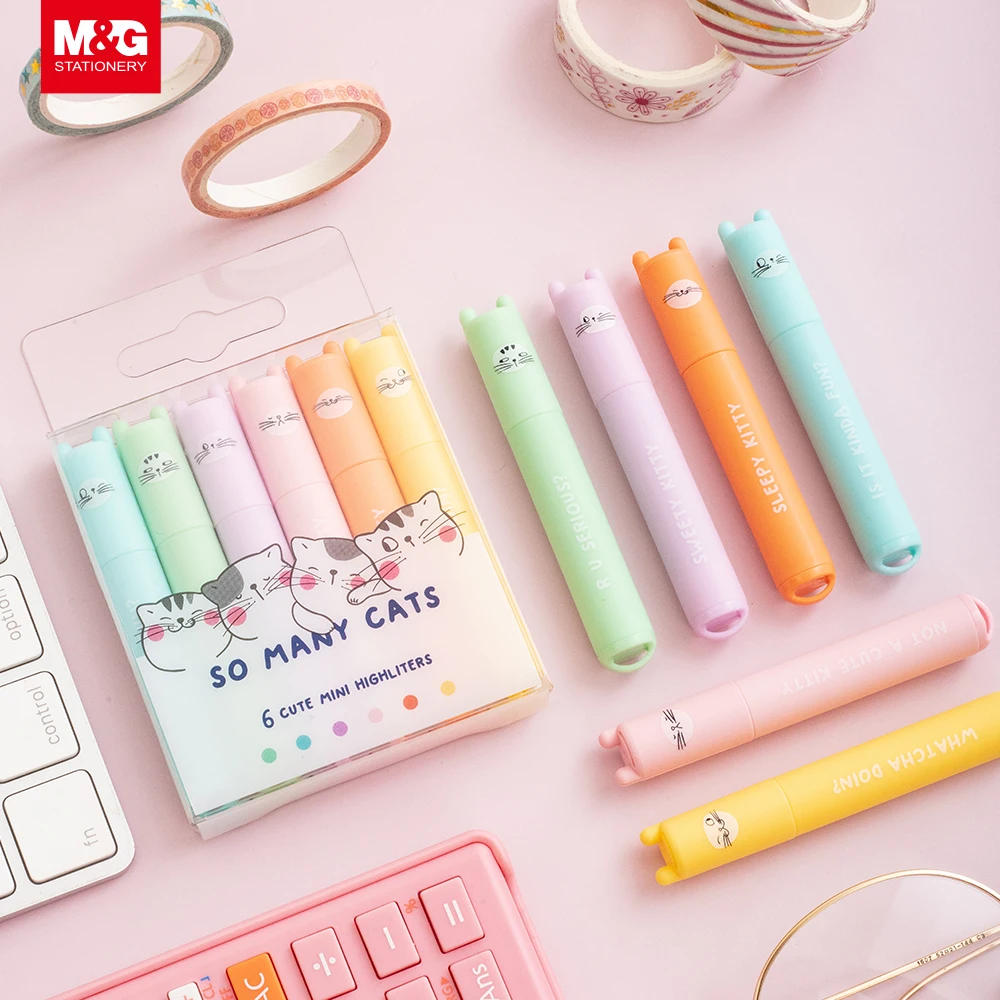 China Customized Cute Unique Mini Pastel Highlighter Marker