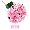 Hortensia individual 3D en rosa intenso