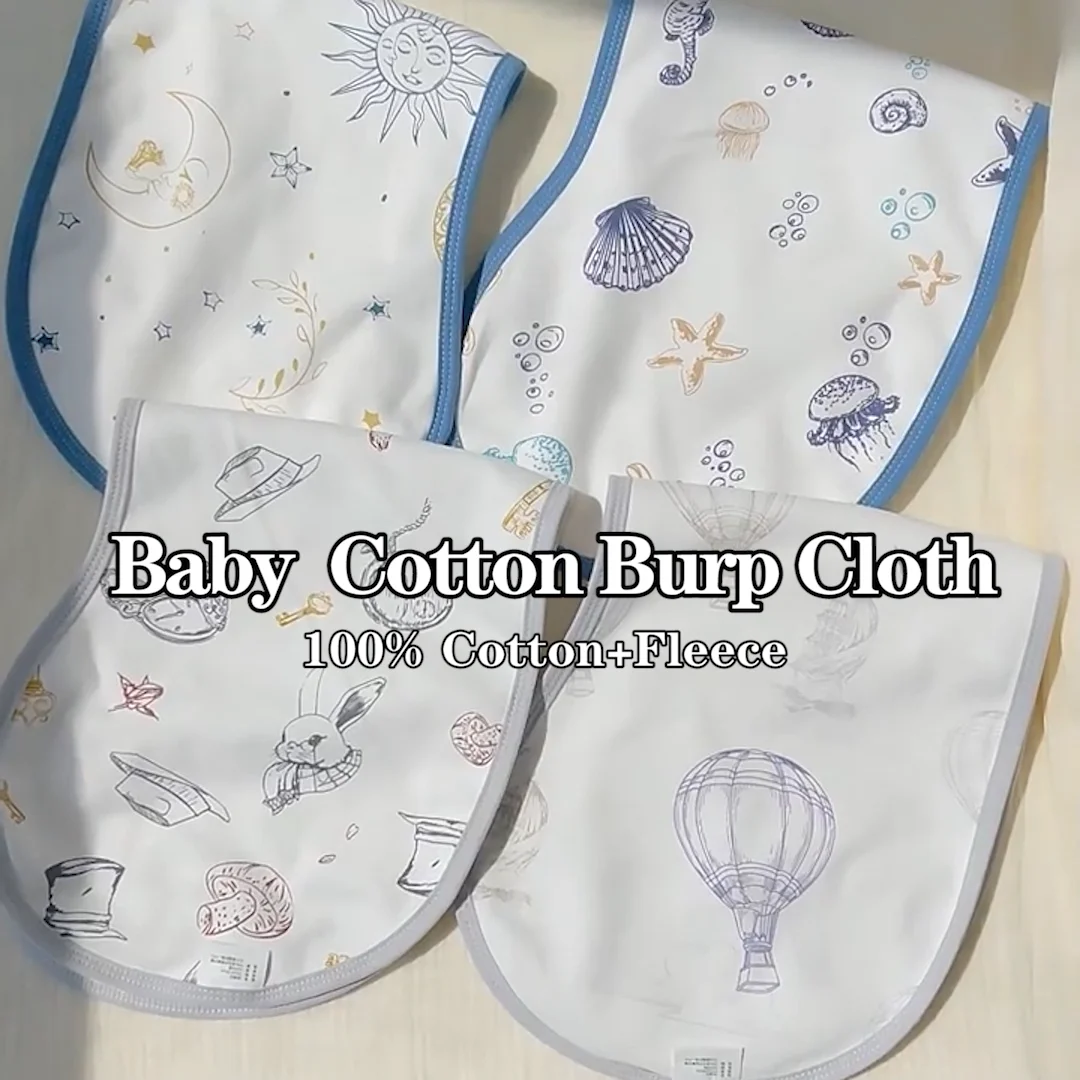 Newborn Towel Milk Spit Up Rags,Ultra Absorbent Burping Cloth,Burp