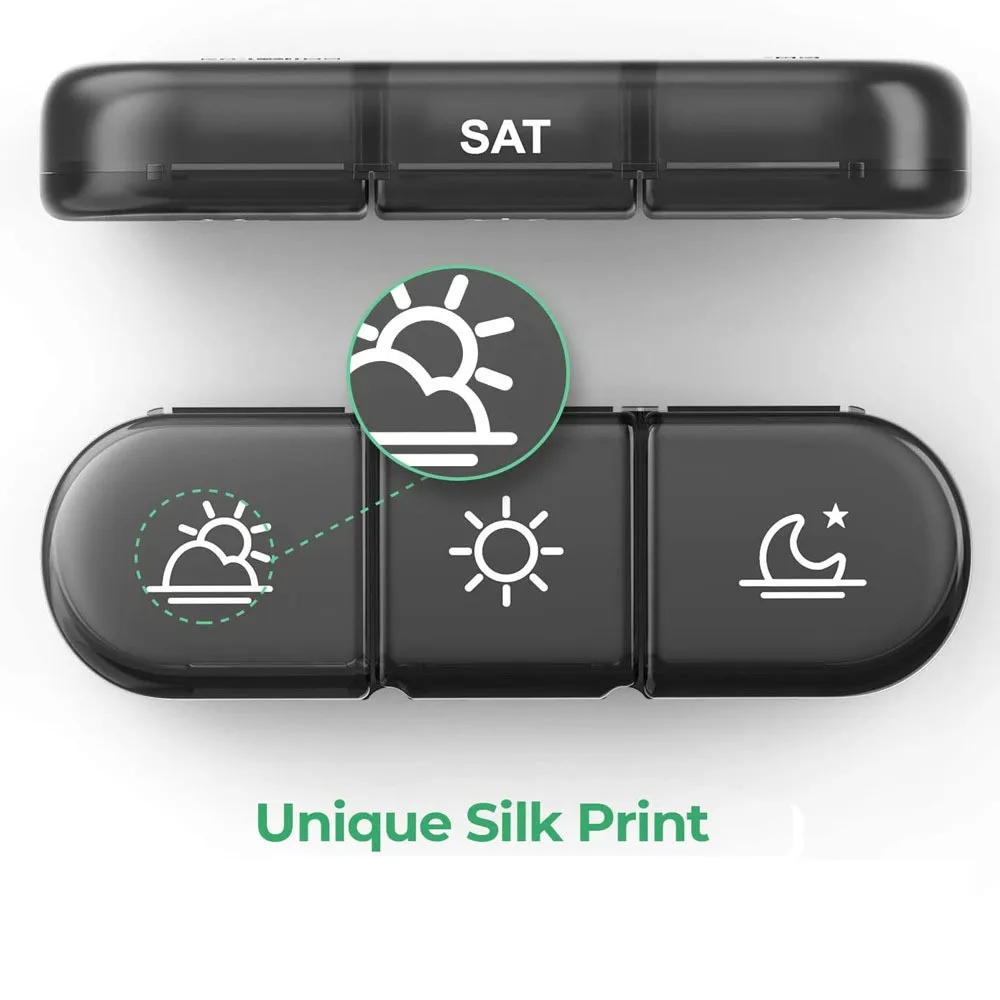 Изготовленный На Заказ 7day Большой 21 28 лезвия могут быть использованы для Еженедельник 7 дней таблетки коробка стильный Органайзер дорожная сумка с принтом 3-4 раза в день Еженедельные Организатор