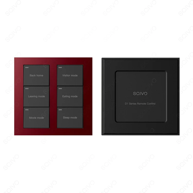 Беспроводной настенный выключатель SQIVO Smart Tuya Zigbee с магнитным