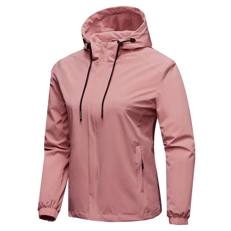 Custom Outdoor Waterproof Running Polyester Windbreaker Jacket For Men_voghion.com