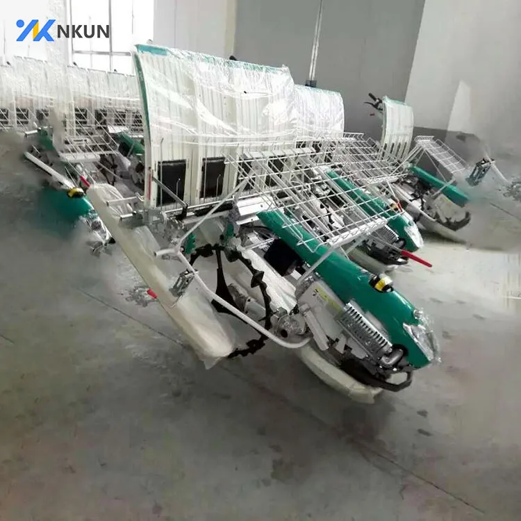 Electric Walking Tractor Rice Planting Machine Paddy Transplanter Rice Planter