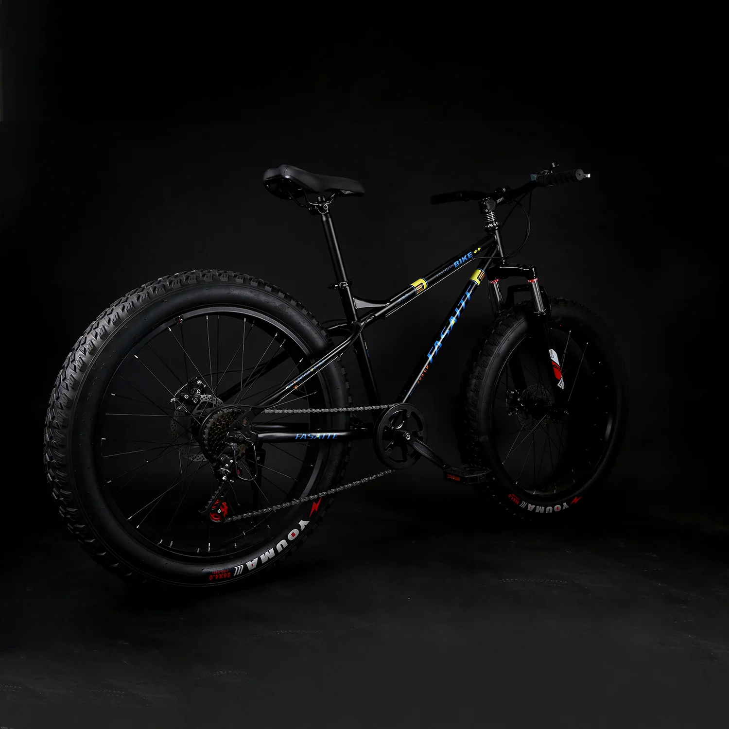 巴基斯坦在印度的美元岩石冲击空气悬架叉男子自行车循环29胖轮胎自行车