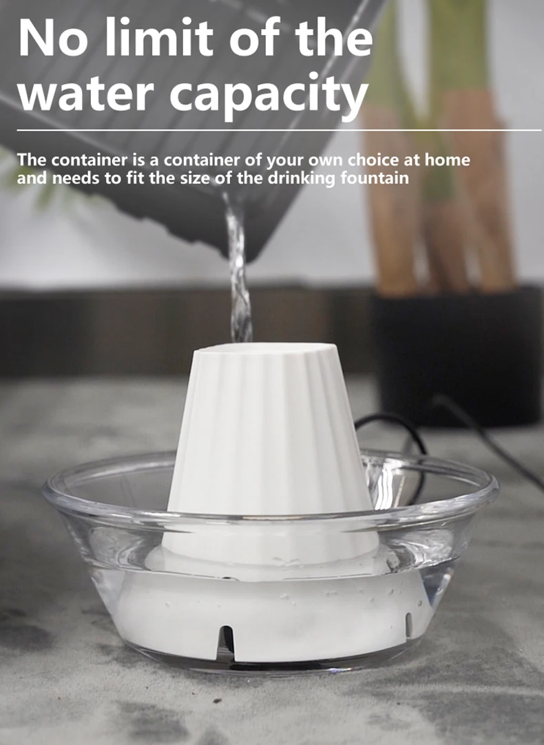 Pet Fountain Water Bowl Intelligent Automatic Pet Fountain Water