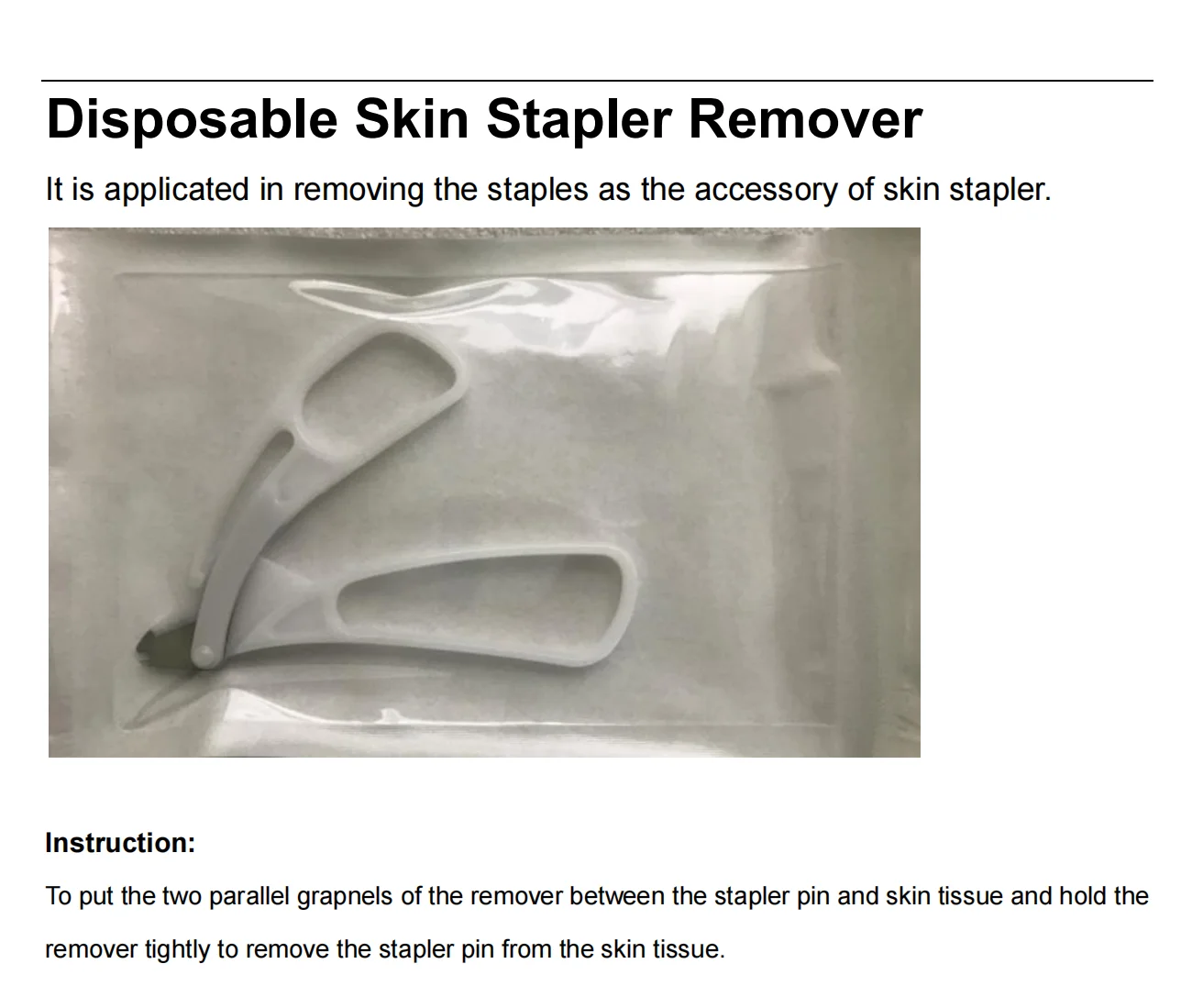 Medical Instruments Disposable Circumcision Stapler Urology Surgical Kit Device for Male Plastibell Foreskin  Skin Staplers and
