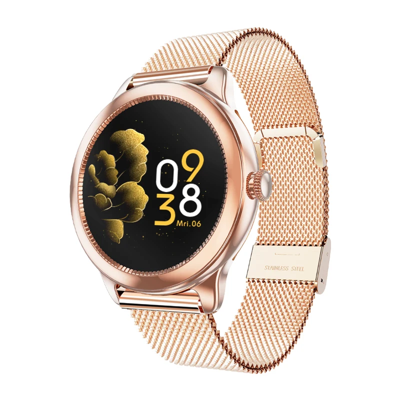 smartwatch feminino redondo