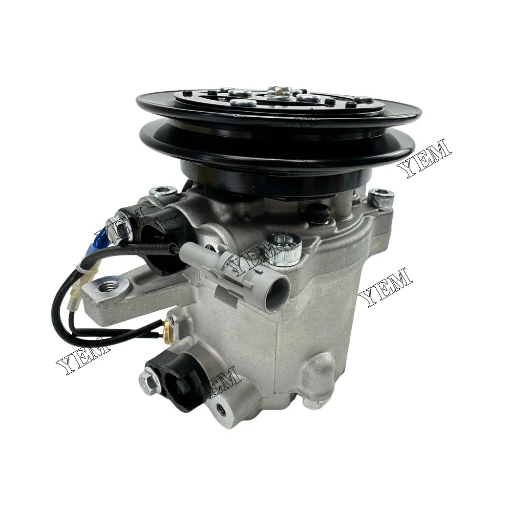 A/C Compressor 447260-5351 Fit for Kubota KX121 KX121-3 Engine 6