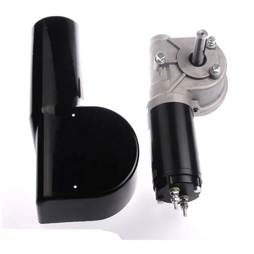 High Torque 12volt Worm Drive Gearbox and Winch Motor