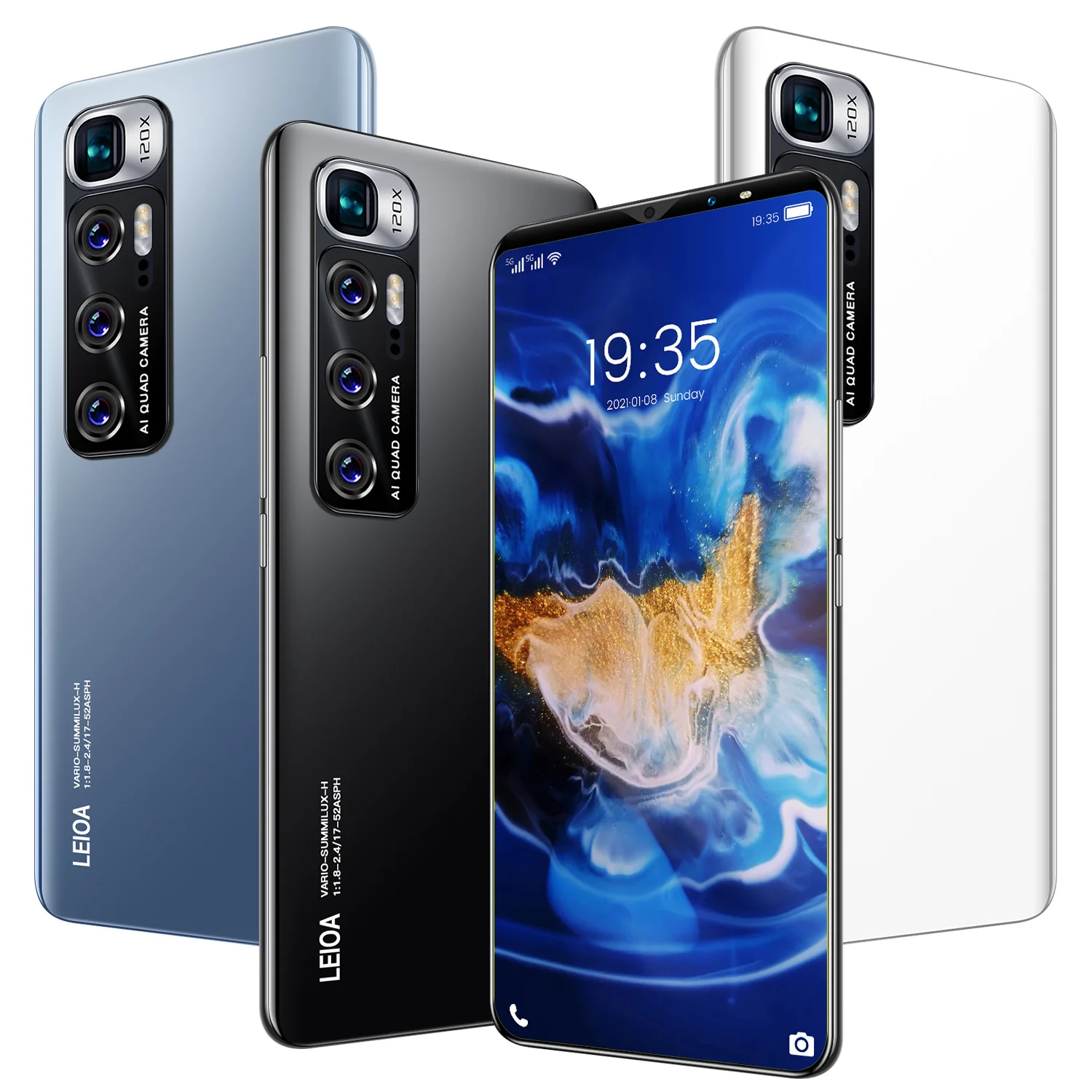 Смартфон M10 Plus на Android, экран 6,1 дюйма, 6 ГБ + 128 ГБ