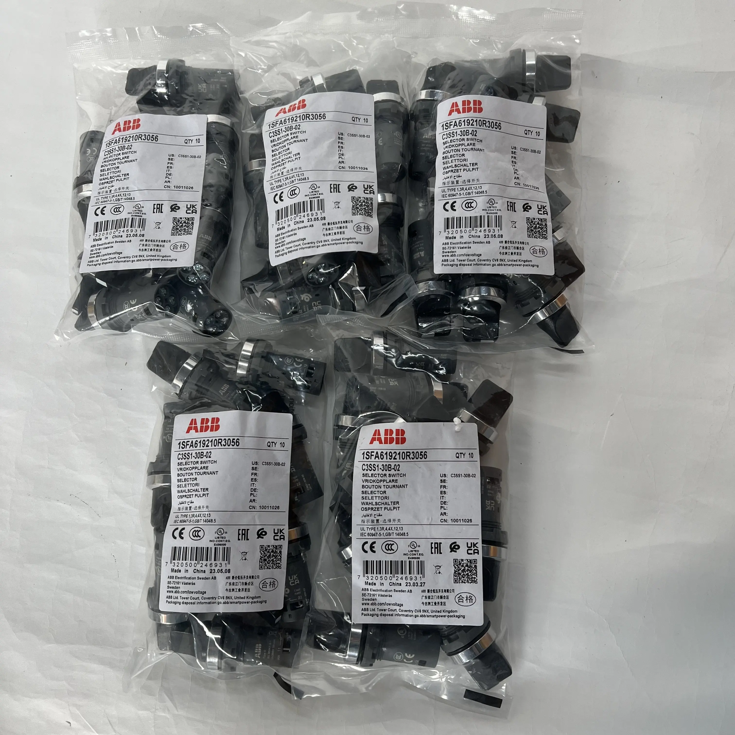 ABB Selector Switch Head C3SS1-30B-02