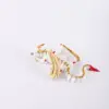 Gold, white and red triad
