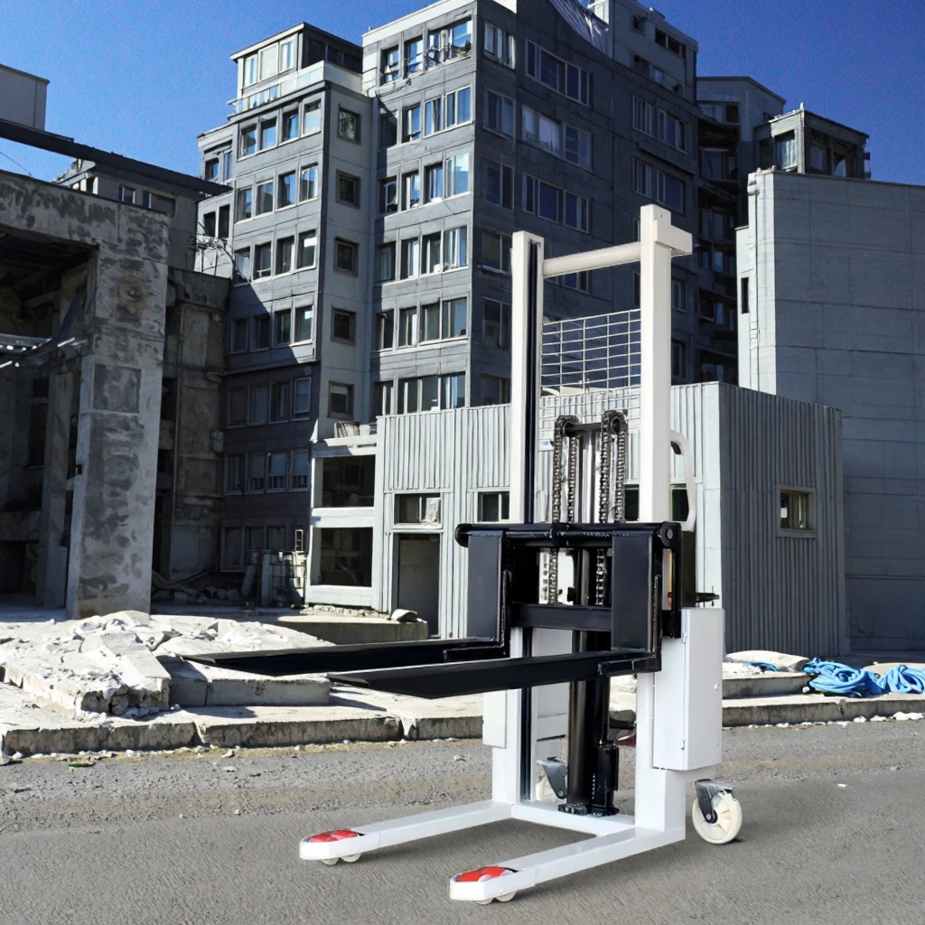 High Quality Heavy Duty Manual Stacker CE Certified ISO 9001 Compliant for Warehouse Logistics and Industrial Use Manual Stacker supplier