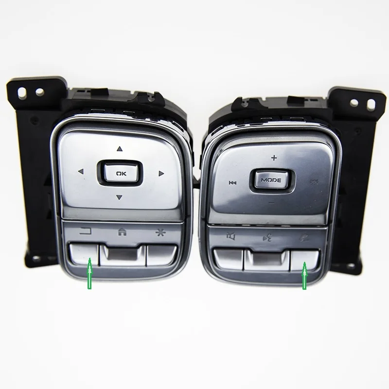 Индивидуальная высокоточная двухцветная форма для автомобильных кнопок рулевого колеса пластиковое литье под давлением