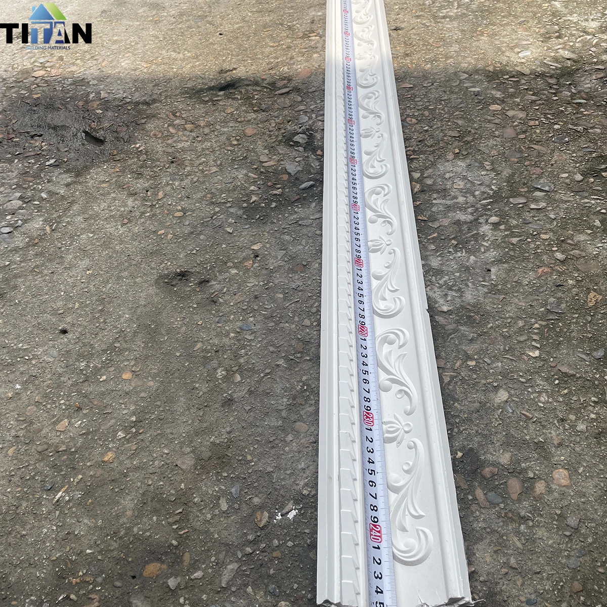 Gypsum Cornice Strip Plaster Ceiling Cornice Designs Cornisas Decorativas De Drywall Decorative Line Mouldings for Apartment