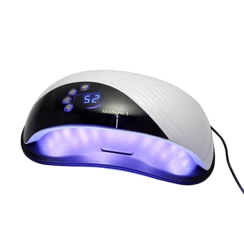 Wholesale Modern 1 Nail Uv Led Gel Light Lamp Private Label Manicure Nail Art Tools 120W High Power Two Hands Pedicure Machine